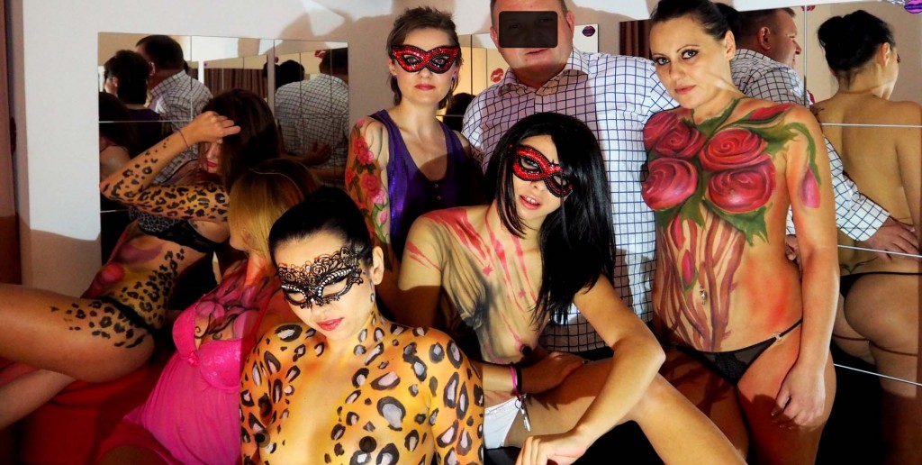 Party glasses swingers latex
